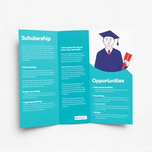 Brochure of scholarship opportunities