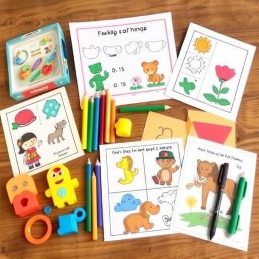 Example of early childhood education materials
